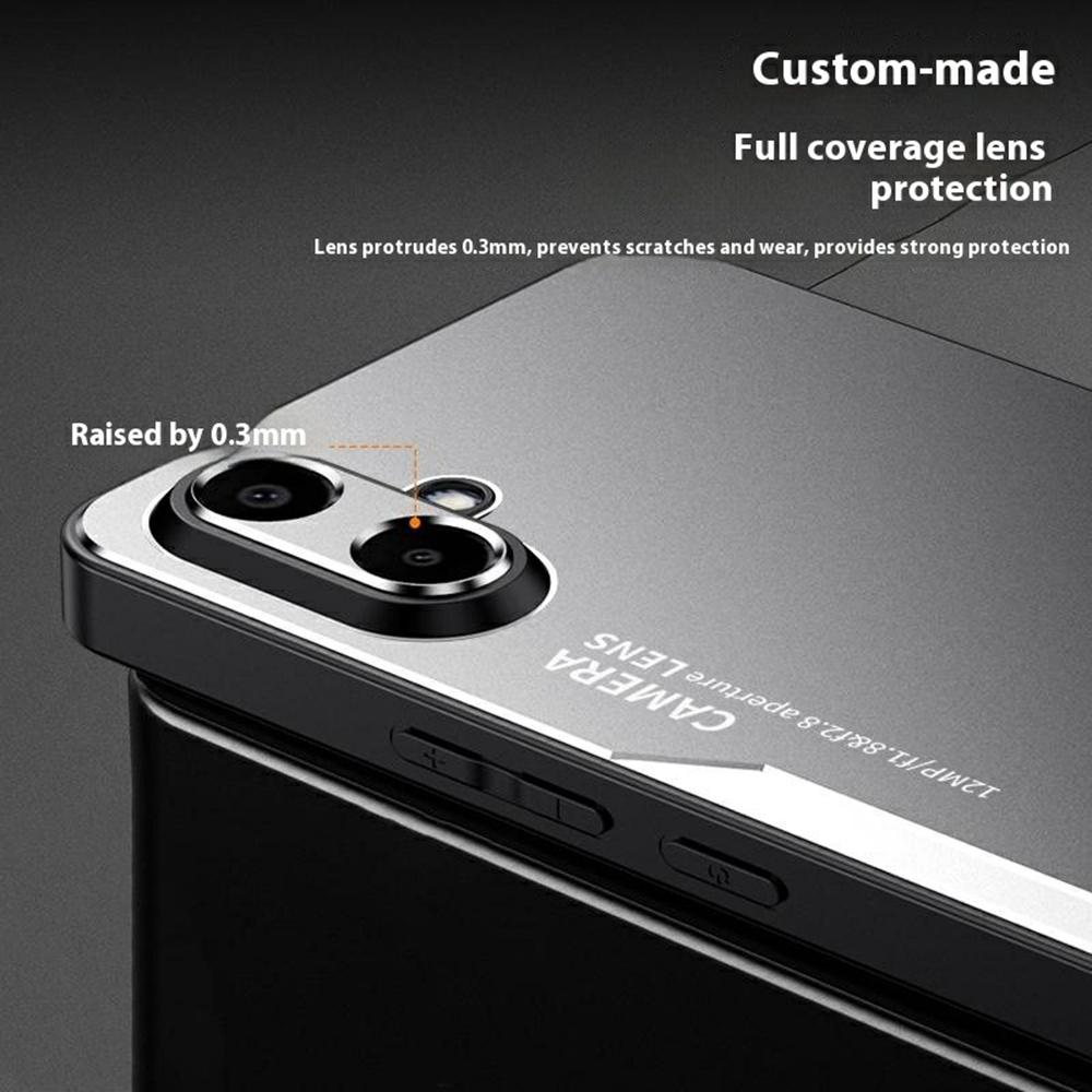 For Samsung Galaxy A07 4G Phone Case Aluminium Alloy TPU PC Back Cover