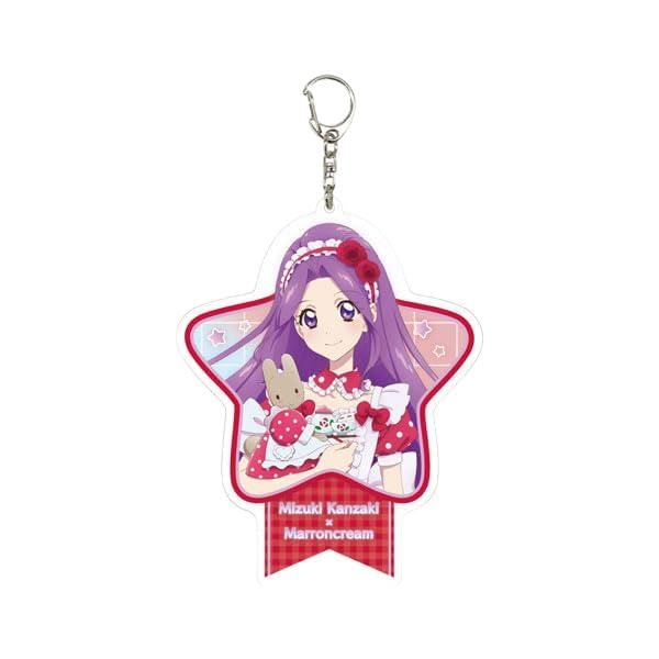 

Персонажи Aikatsu x Sanrio 08 Mizuki Kanzaki x Maron Cream [Иллюстрация в натуральную величину] Большой акриловый брелок