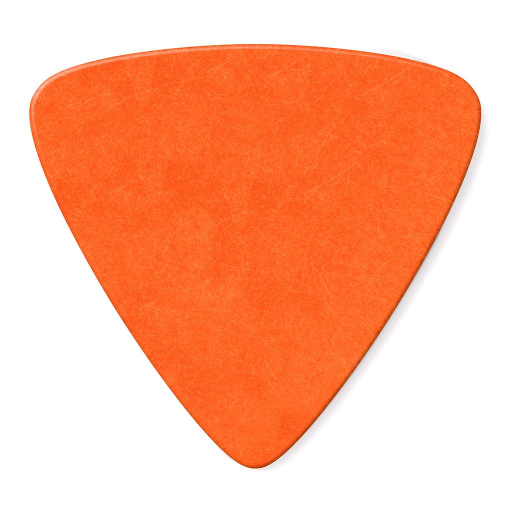 Dunlop Tortex Triangular Guitar Picks 24 Pieces 0.60mm Orange Handy Pick Tin