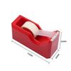 Dww-Colorful Desktop Tape Dispenser - Red