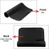 Henf 3 Ft. X 4 Ft. Salon Mat Barber Shop Chair Mat, Black Anti-Fatigue Floor Mats with Square Cut-Out for Salons, Stylists & Barber Shops, 1/2 In.