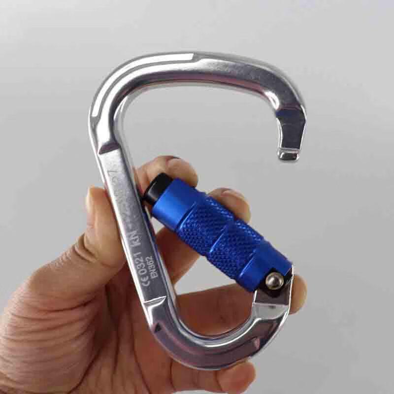 DAXTE Auto-Lock Pear-Shaped Climbing Carabiner 1