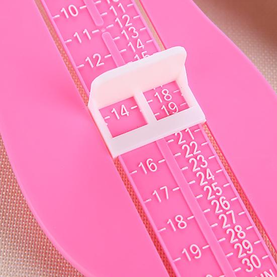 Baby Kleinkind Kind Fuß Messen Werkzeug Gauge Schuhe Größe Kunststoff Messlineal