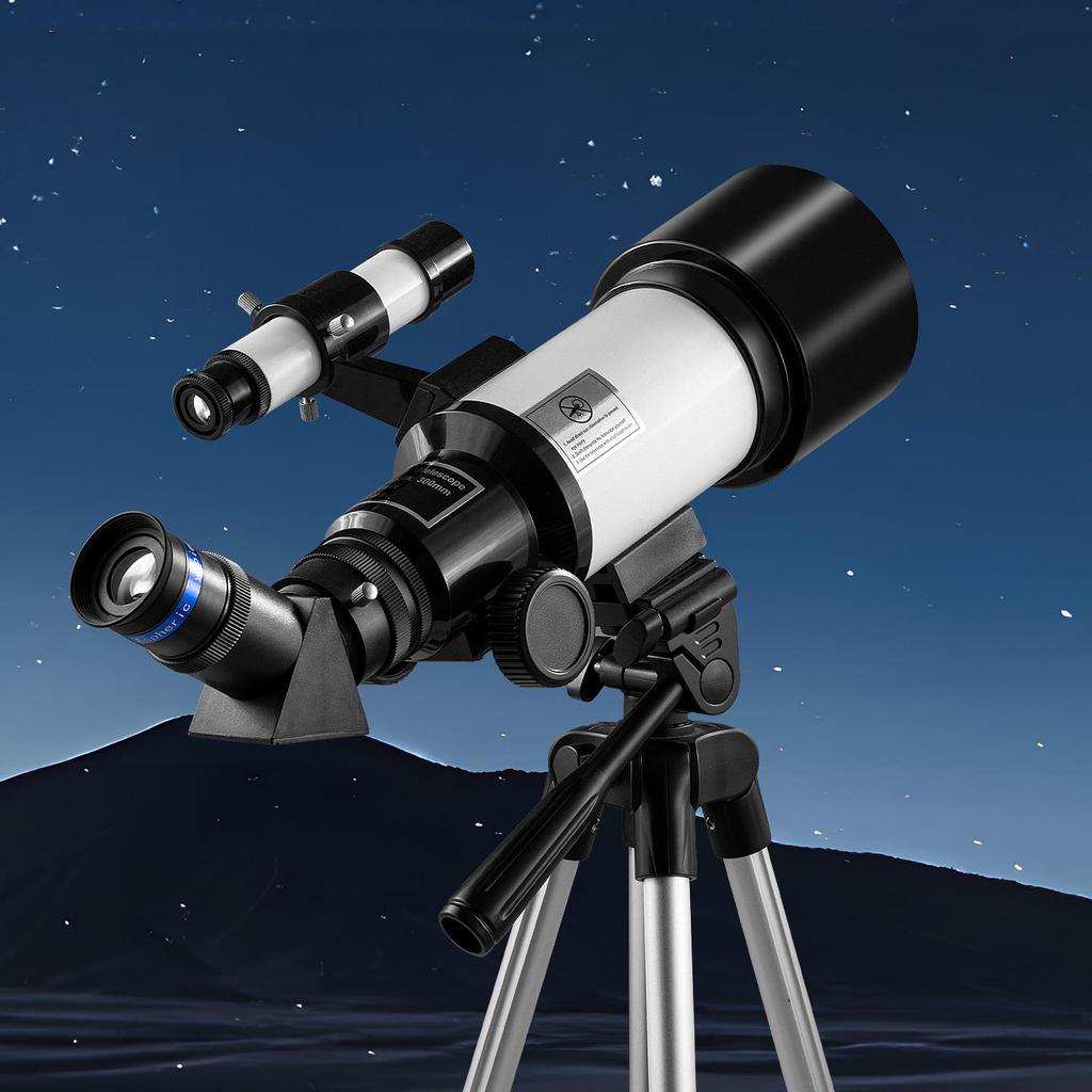 HABO 70300 Astronomical Telescope: Student Gift, Professional, Erect Image, Large Aperture, High Magnification, HD Telescope