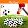 White Mini Toy Soccer Ball For Kids Soft Pu Foam Non-inflatable Solid Sports Ball