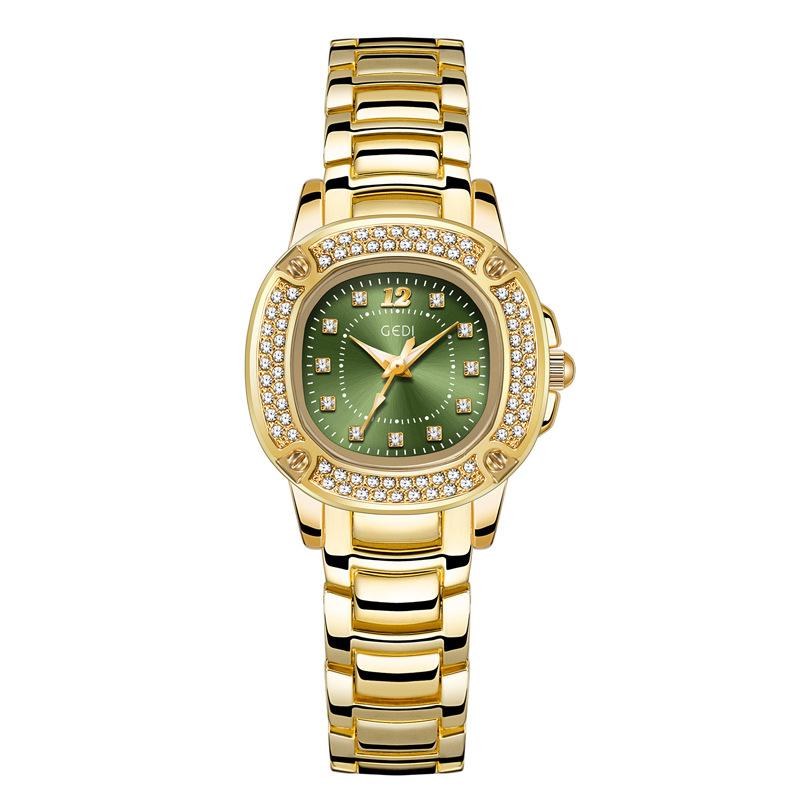 

Light Luxury Full Diamond Women S Watch Fashion Gypsy Star Steel Belt Women S Watch Niche High-End Quartz Watch