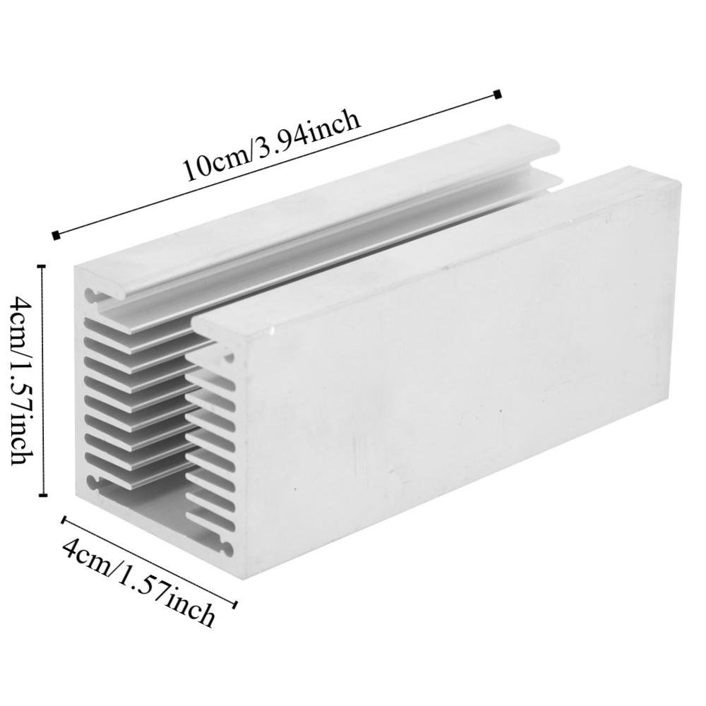 100x40x 40mm Heat Sink TO-3P Cooling Radiator Dense Tooth Heat Cooling Fin Heat Dissipation