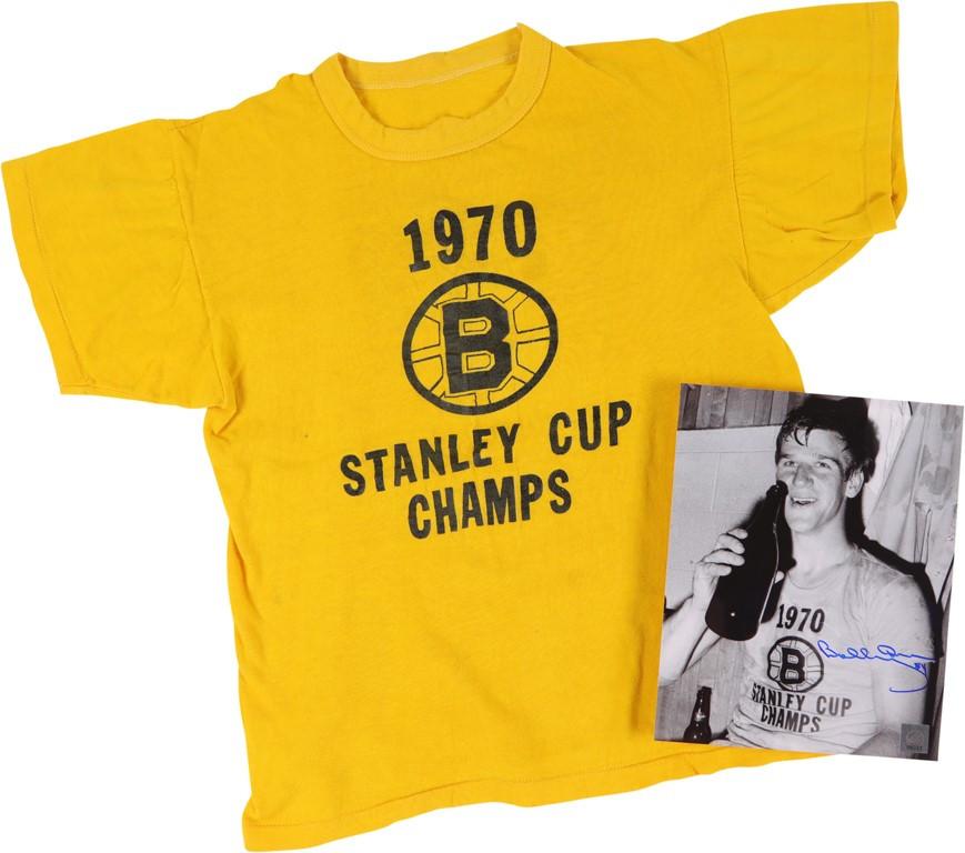 

1970 Bruins Stanley Cup yellow T-shirt Unisex All sizes JJ4151 S