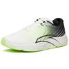 Anta Asphalt Road Fighter 1.0 Durable Breathable Low Top Running Shoes Men's White Green Black Sneakers 112215590R-7