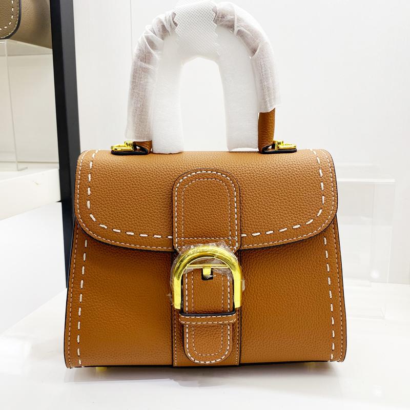 Kompakte quadratische Messenger Bags für Damen Luxus Designer Tasche und Geldbörse Neu im Vintage Einfache Umhängetasche Crossbody Tasche