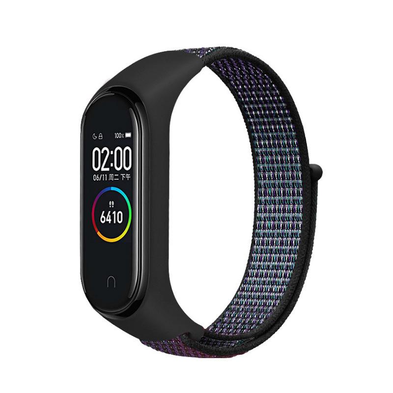 

Нейлоновая петля для Xiaomi Mi Band 9 8 7 4 3 5 6 умных часов браслет спортивный Correa дышащий сменный браслет на Miband 6 8 ремешок Fro Mi Band 7 6 5 4 3