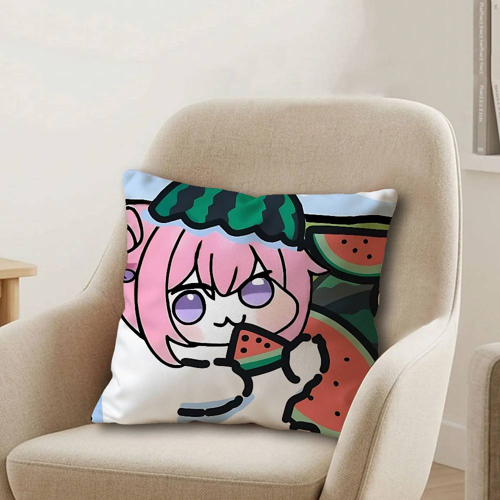 D-Doro Cute N-NIKKES Pillow Gifts Home Office Furnishings Bedroom Sofa Car Cushion Cover case 45x45cm