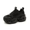 Platform dad shoes autumn new leather small ins trendy breathable sports and leisure shoes