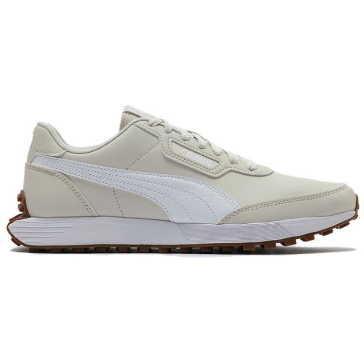 Puma Lugged SD Comfortable Minimalist Durable Low-Top Casual Shoes Unisex sneaker Off-White 401814-02