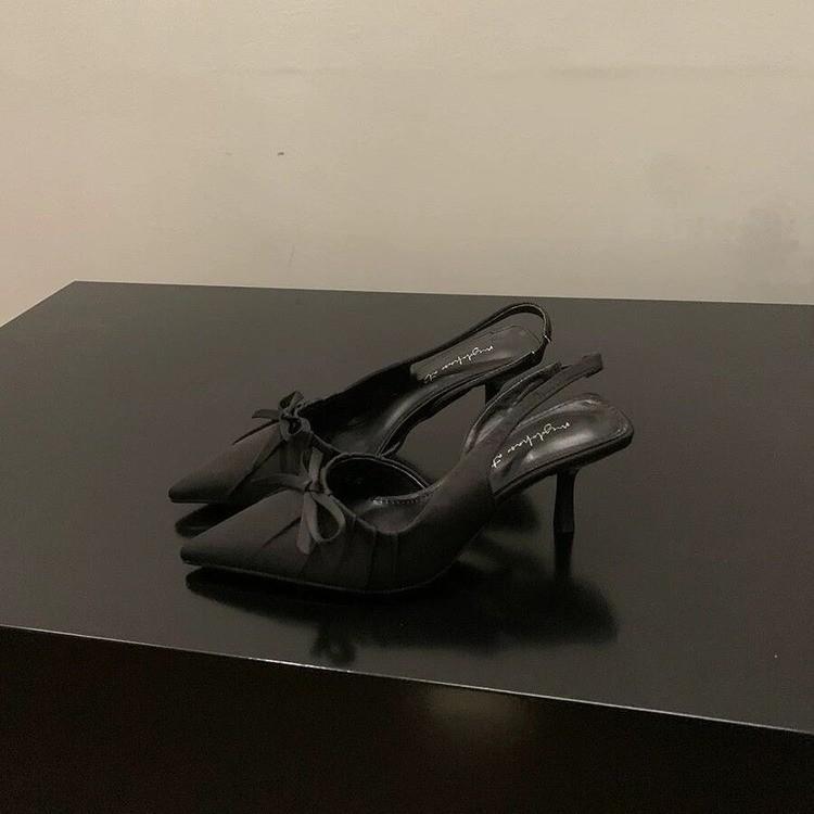 

2025 summer Korean version of fashion versatile one-pedal fashion single shoes thick leopard print high heels Internet celebrity women s shoes 35 чёрный