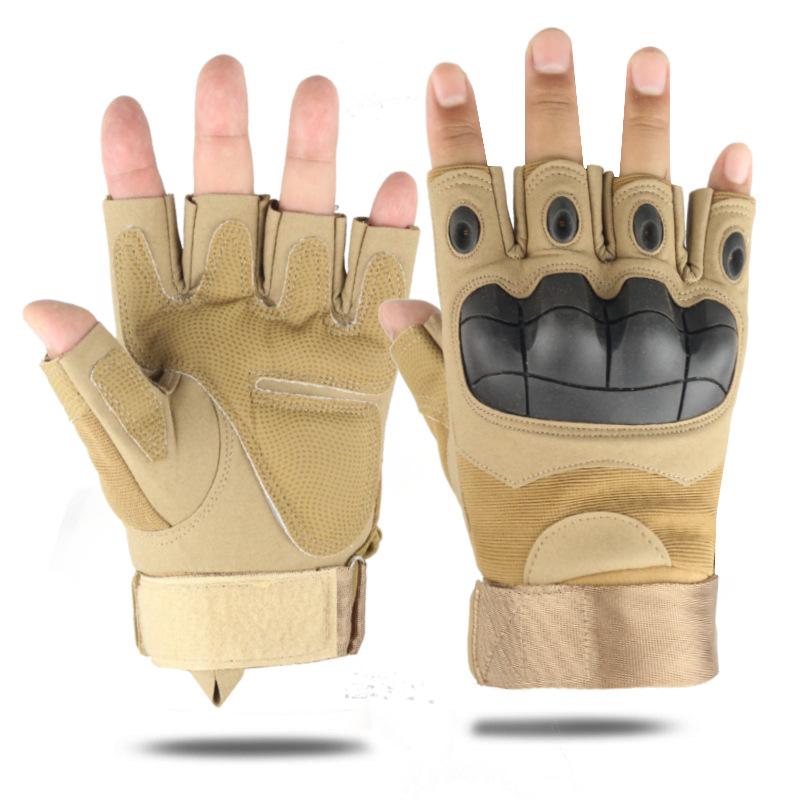 Tactical Gloves Men's Outdoor Protective Sports Body-building Anti-slip Wear-resistant Training Army Fans Riding Mountain Biking