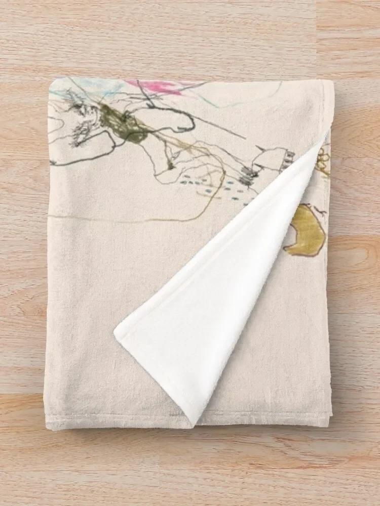 Beabadoobee - beatopia Throw Blanket Dorm Room Essentials Plaid on the sofa