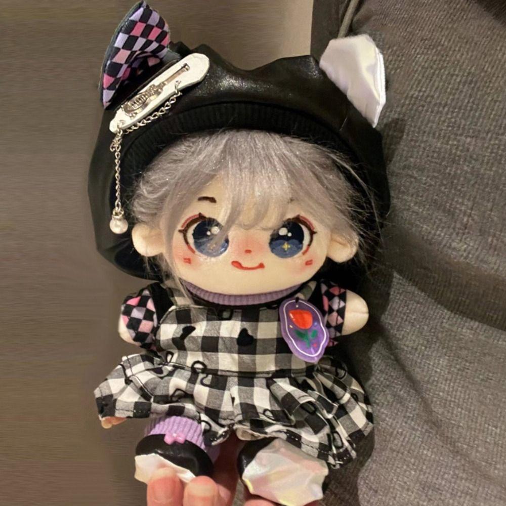 

Outfits 20cm Cotton Doll Dress DIY Plush Toy Clothes Cotton Doll Clothes Doll Accessories style 2