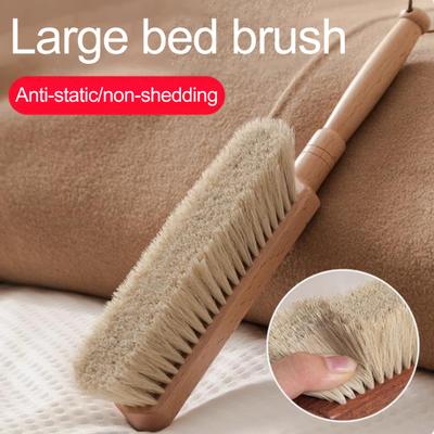 Clothes Brush Manual Lint Remover Handheld Dust Removal Brush with Soft Bristles