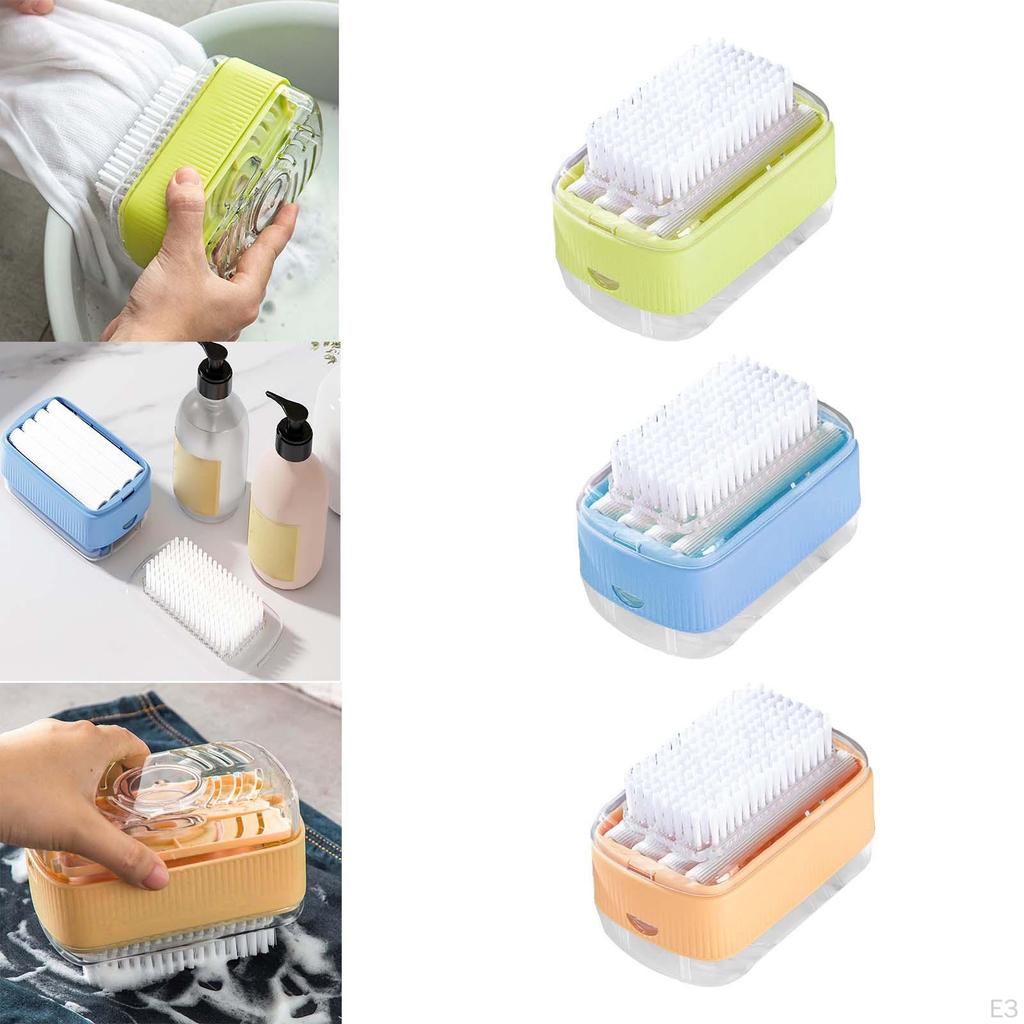 Hand Washing Bubble Storage Box, Soap Dish Holder with Lid, Lather Laundry
