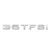Silver Black Letters 30TFSI 35TFSI 40TFSI 45TFSI 50TFSI 55TFSI 60TFSI Numbers Emblem For new A1 A3 A4 A5 A6 A7 A8 Q2 Q3 Q5 Q7
