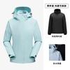 Herren Damen Outdoor Wasserdicht Winddicht 3-in-1 Abnehmbare Jacke Mit Fleece-Futter Wandern Camping Trekking Skifahren Radfahren