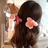 In This World, Wearing A Flower Bow, Orchid Flower Edge Clip, Female Atmosphere, Take A Photo, Bangs Clip, Seaside Vacation Headgear
