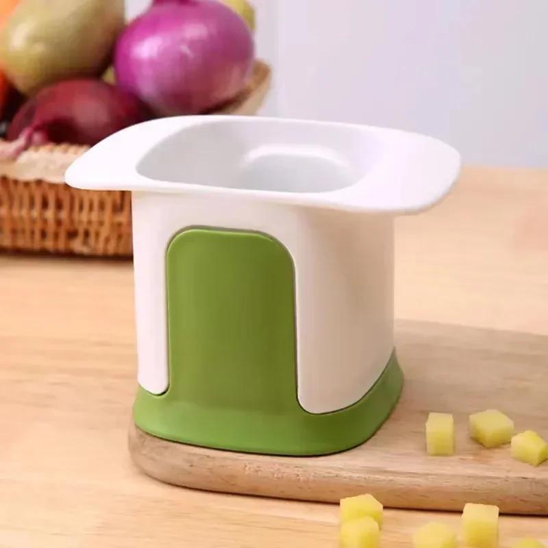 Kitchen Multifunctional Vegetable Chopper Onion Dicing Artifact French Fries Slicer Gadget Cucumber Potato Slicer Kitchen Tools