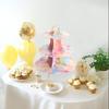 Three-Tier Disposable Dessert Stand for Cakes and Pastries - Birthday Party Display
