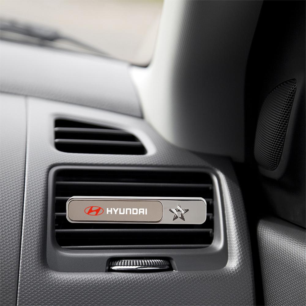 Car Air Vent Perfume Car Air Freshener Flavoring Solid Fragrance Aroma For Hyundai i20 i30 Creta Tucson Elantra Santa Fe Kona u1