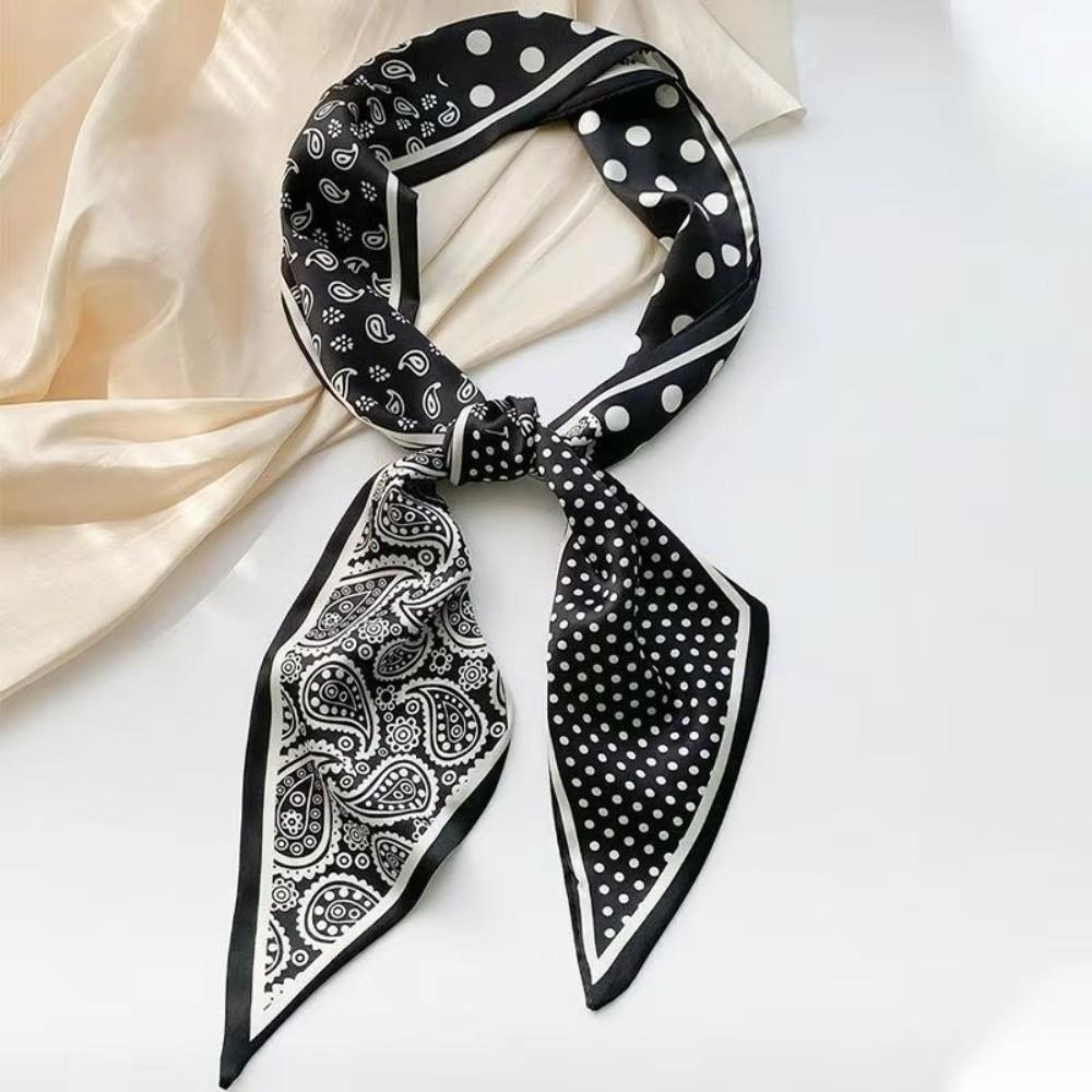 Multi-Function Long Narrow Scarf Decorative Vintage Headband New Bag Tie Decoration Daily Wear