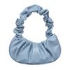Korean One-Shoulder Pleated Dumpling Tote Bag