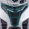 Used For HONDA PCX 160 New Design Carbon Fiber Protective Stickers Fairing Kits Motorcycle Plastic Decorative Accessories Refit