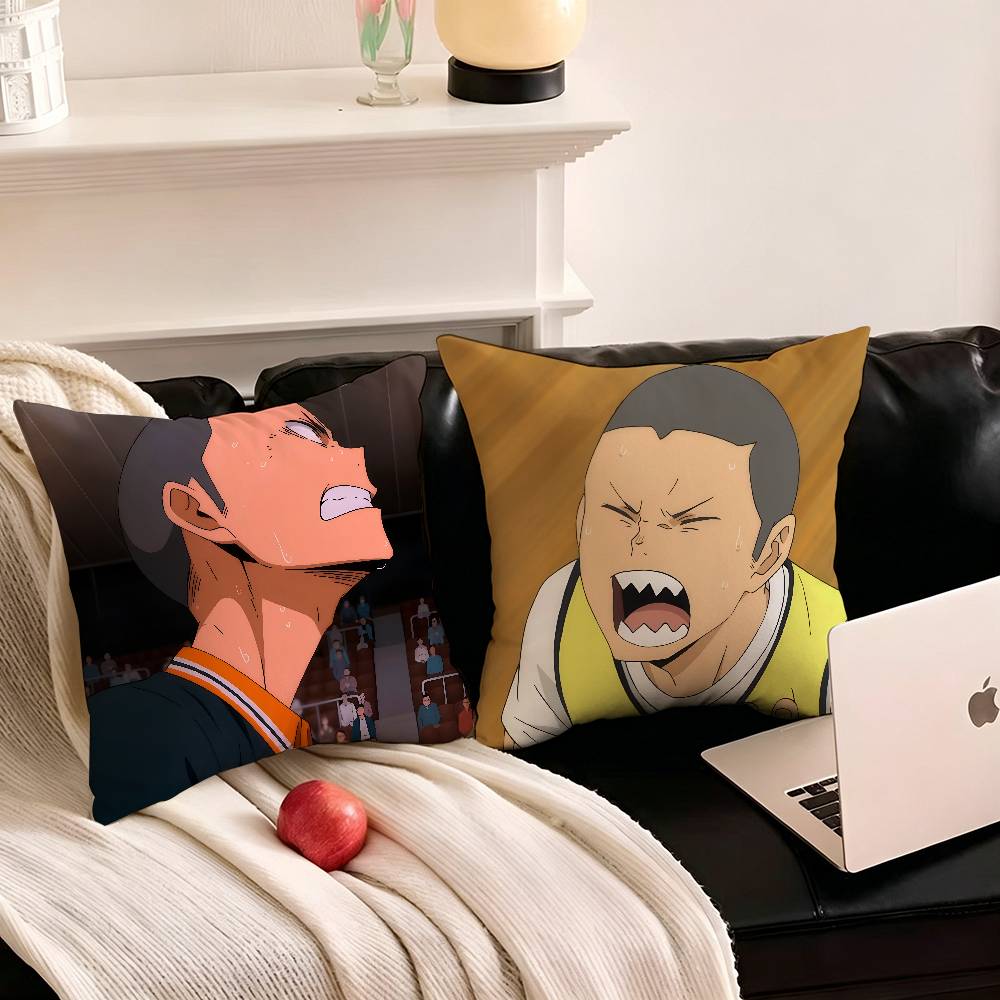 1pc Anime Tanaka Ryunosuke Pillow Case Fashion Square Pillowcase Bedroom Sofa Room Ins Decoration Leisure