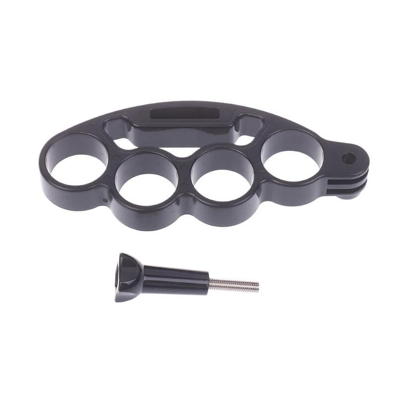 1Set Black ABS Selfie Bracket Finger Grip Ring For Handheld Camera Accessory Compatible With 6 7 5 4 3 - Camera Holder
