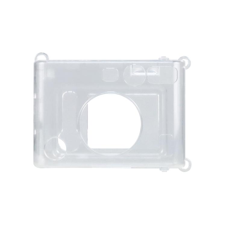 Protective Crystal Shell Case with Strap for FUJIFILM Instax Mini EVO (Transparent)
