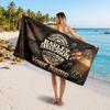 Harley-Davidson Personalisiertes Namens-Text Strandtuch, Weiches Saugfähiges Handtuch Strand Pool Reise Persönliches Geschenk