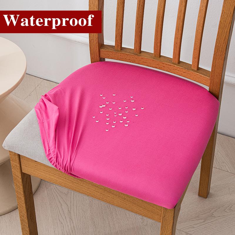 Housse de Siège de Chaise Imperméable pour Salle à Manger Housse de Protection Extensible pour Meubles Housse de Chaise de Salle à Manger pour Cuisine Restaurant Bureau Banquet