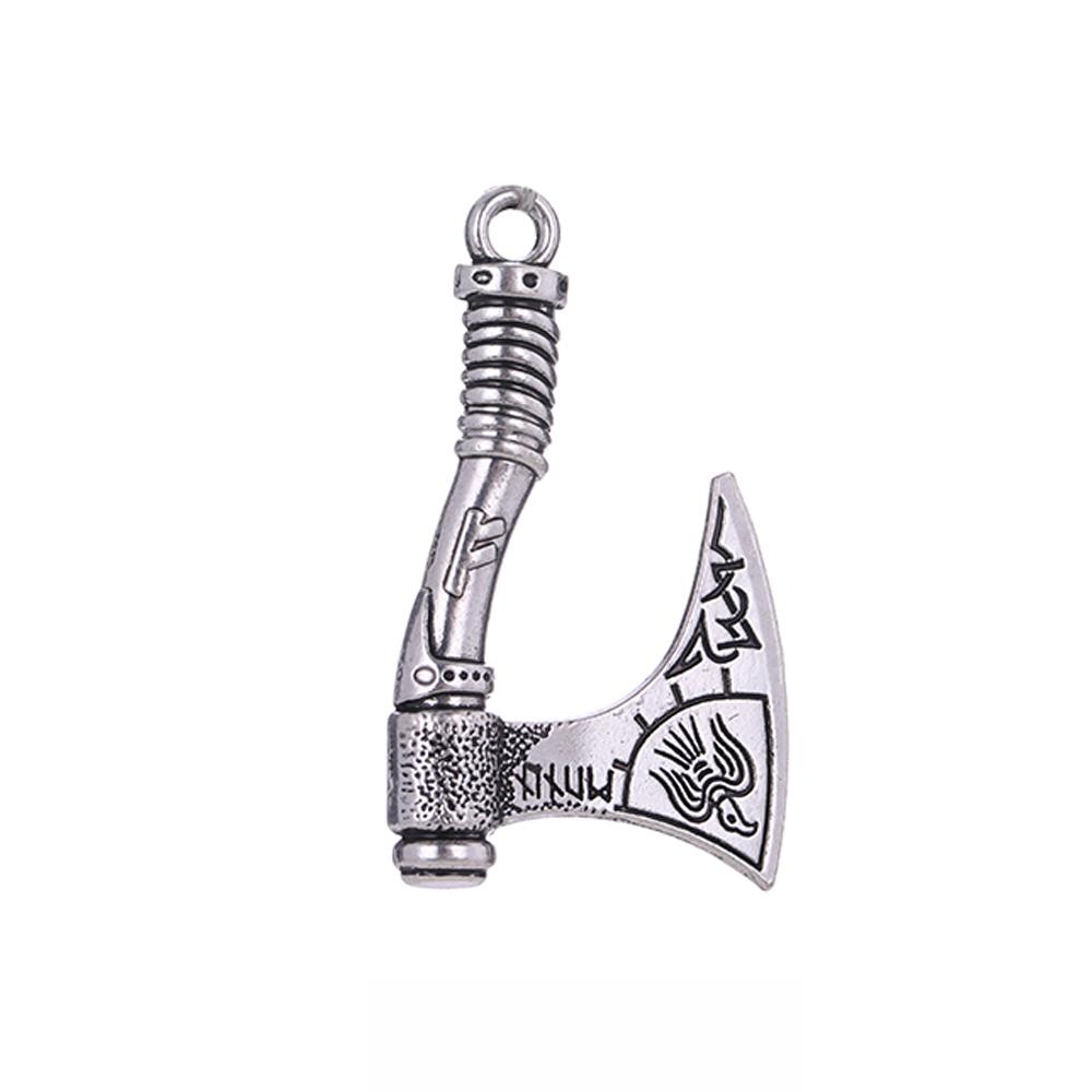 Slavic Axe Pendants Amulet Men Religious Celtics Knot Charms DIY Accessories for Jewelry Necklace Bracelet Making