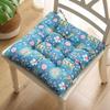Breathable Cotton Linen Office Chair Cushion - Thickened, Soft, All-Season Pad for Students.