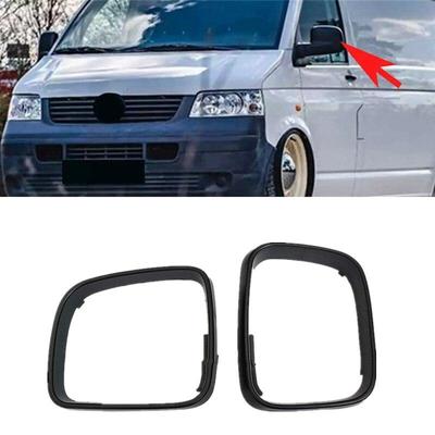 For VW Transporter Multivan T5 2003-2009 For Caddy Side Wing Rear View Mirror Trim Bezel Cap Frame