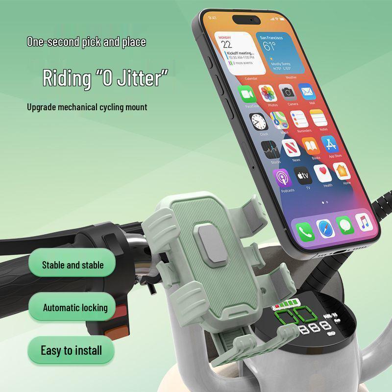 Shockproof Electric Bike Phone Holder for Navigation