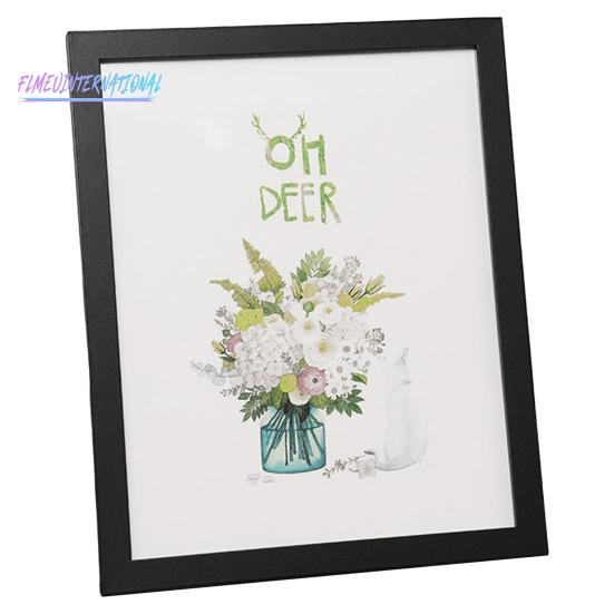 8/10-дюймова дерев'яна фоторамка - високоякісна скляна задня опора. Сучасна надміцна декоративна рамка для настільного дисплея, товари для дому