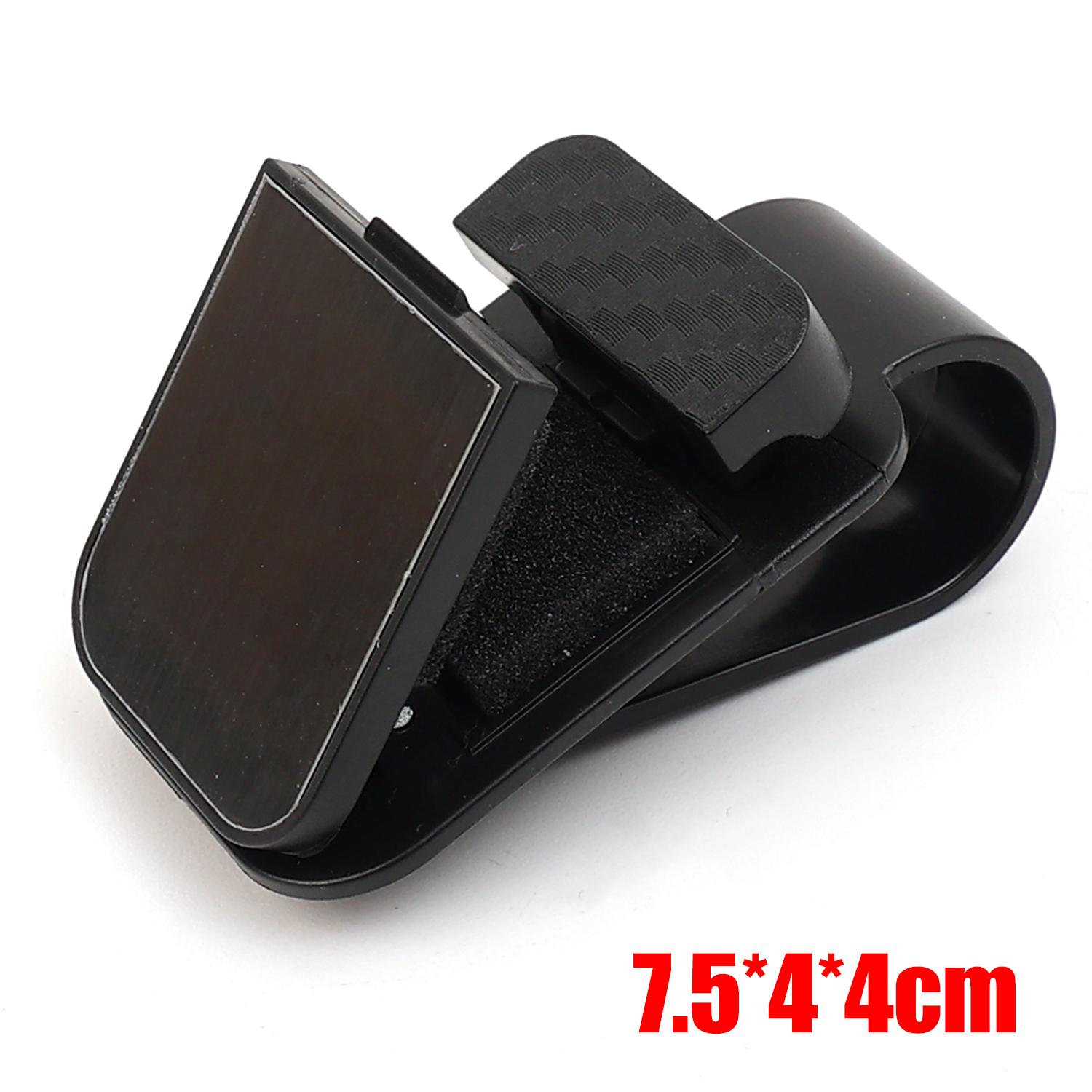 Car Visor Clip Universal Sunglasses Holder Case Auto Organizer Car Glasses Clip Sun Visor Automotive Hanger Clip Ticket