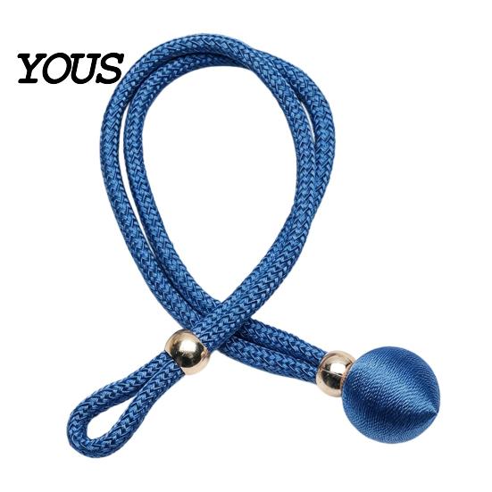 Strong Curtain Fasteners Fabric Tiebacks, Windows Hold Back, Holdbacks, Decorative Ties Holder Rope for Home Essential Bedroom Living Room Easy To Use