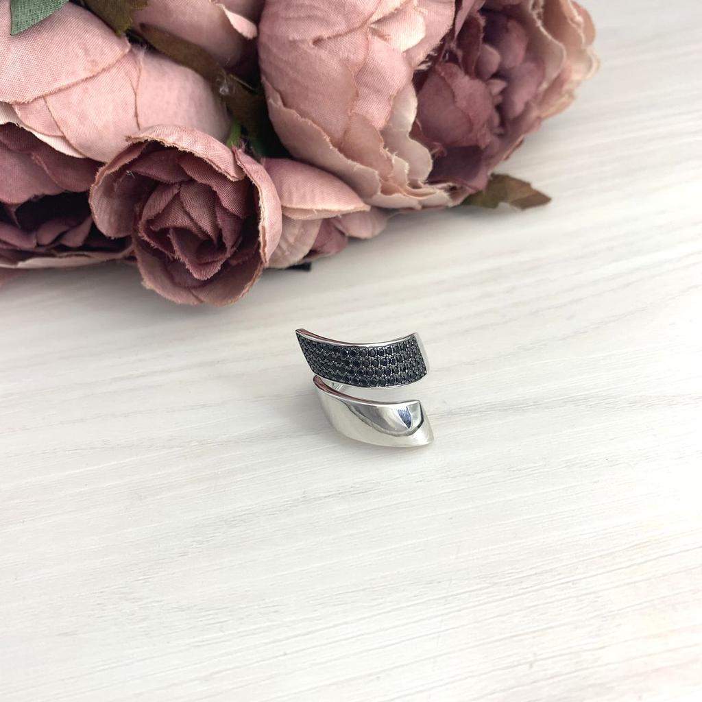 Silberring mit Zirkonia, Produktgewicht 6,25 g (2080107)