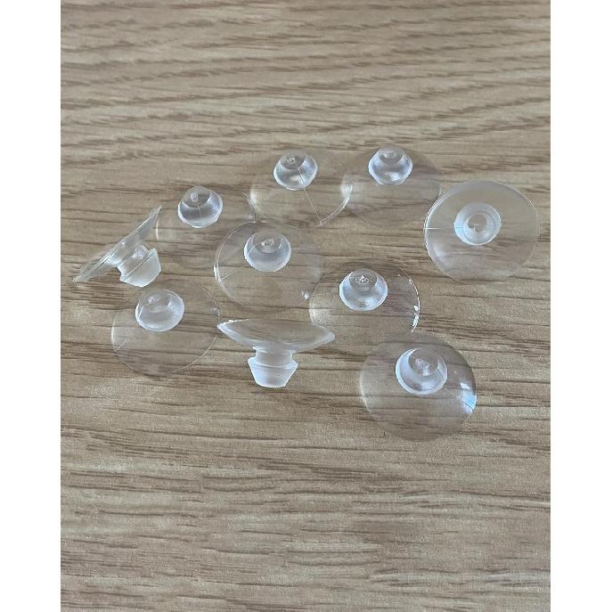 Anti-Collision Suction Cups Glass Top Table Suction Cups Mini Sucker Hanger Pads 20mm 10Pcs
