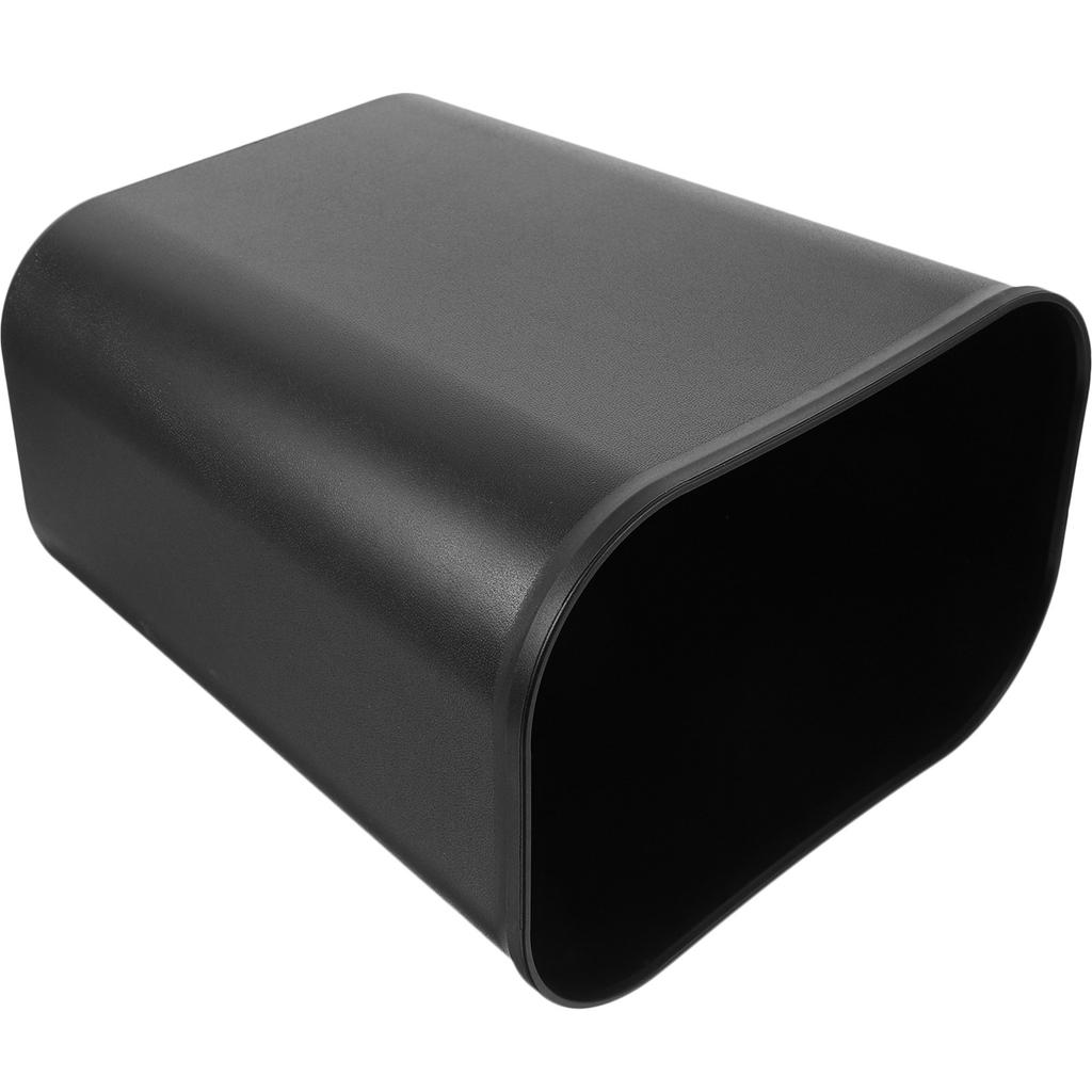 15L Sleek Square Trash Bin Space Saving Garbage Can for Under Desk Office Kitchen Dorm Small Narrow Area Waste Basket