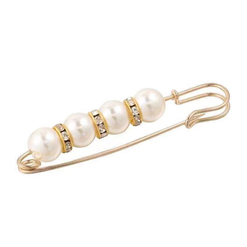 

Зажим для броши для регулировки пояса - булавка для защиты от воздействия внешней среды на одежду 5.5cm белый