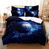 Planet Bedding Earth Duvet Cover Set 3D Digital Printing Bed Linen Fashion Polyester Comforter Cover Bedding Sets King Full Size